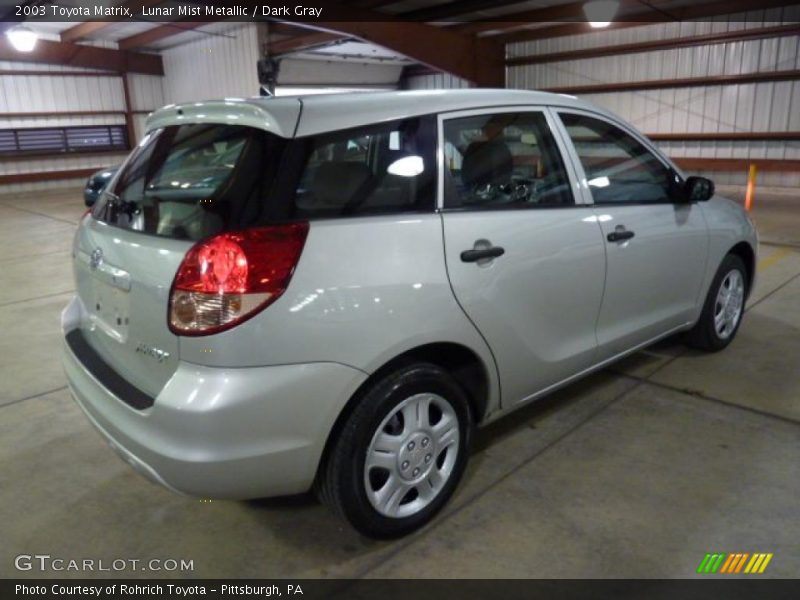 Lunar Mist Metallic / Dark Gray 2003 Toyota Matrix