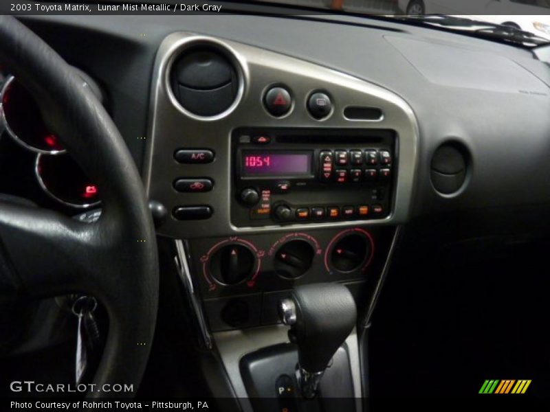 Lunar Mist Metallic / Dark Gray 2003 Toyota Matrix