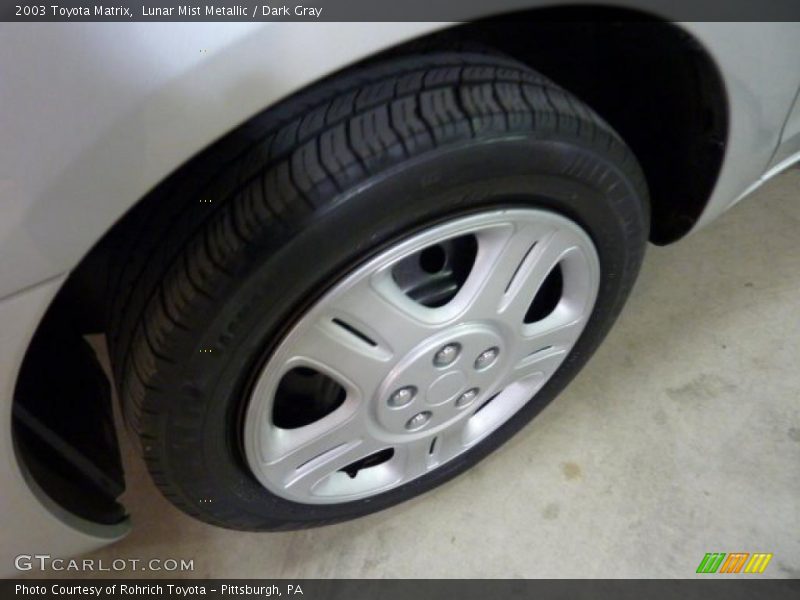 Lunar Mist Metallic / Dark Gray 2003 Toyota Matrix