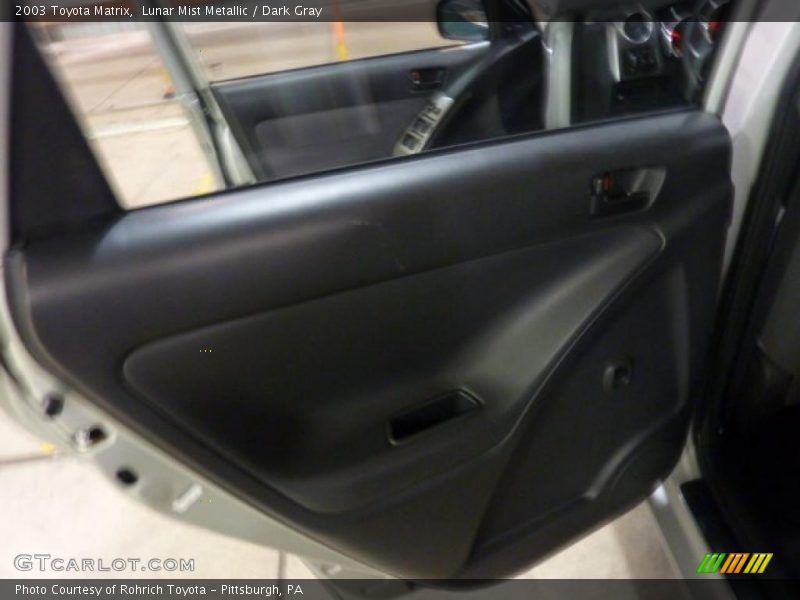 Lunar Mist Metallic / Dark Gray 2003 Toyota Matrix