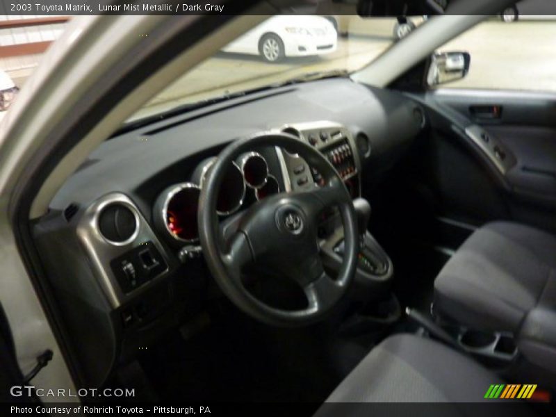 Lunar Mist Metallic / Dark Gray 2003 Toyota Matrix