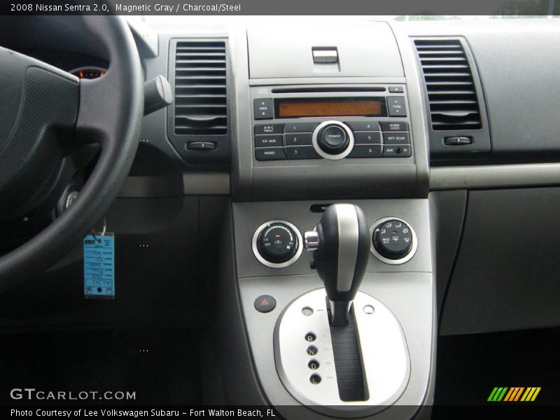 Magnetic Gray / Charcoal/Steel 2008 Nissan Sentra 2.0