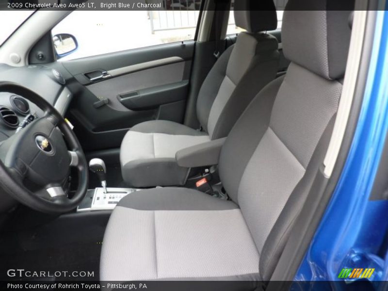 Bright Blue / Charcoal 2009 Chevrolet Aveo Aveo5 LT