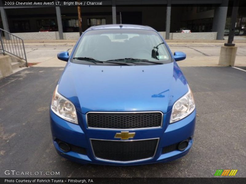 Bright Blue / Charcoal 2009 Chevrolet Aveo Aveo5 LT