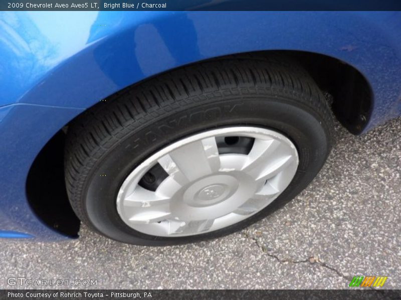 Bright Blue / Charcoal 2009 Chevrolet Aveo Aveo5 LT