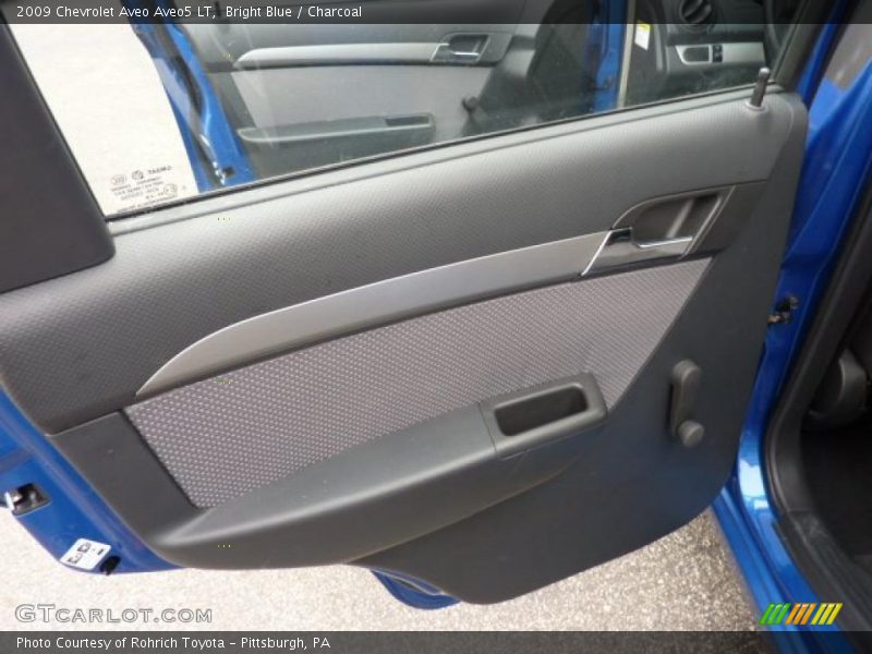 Bright Blue / Charcoal 2009 Chevrolet Aveo Aveo5 LT