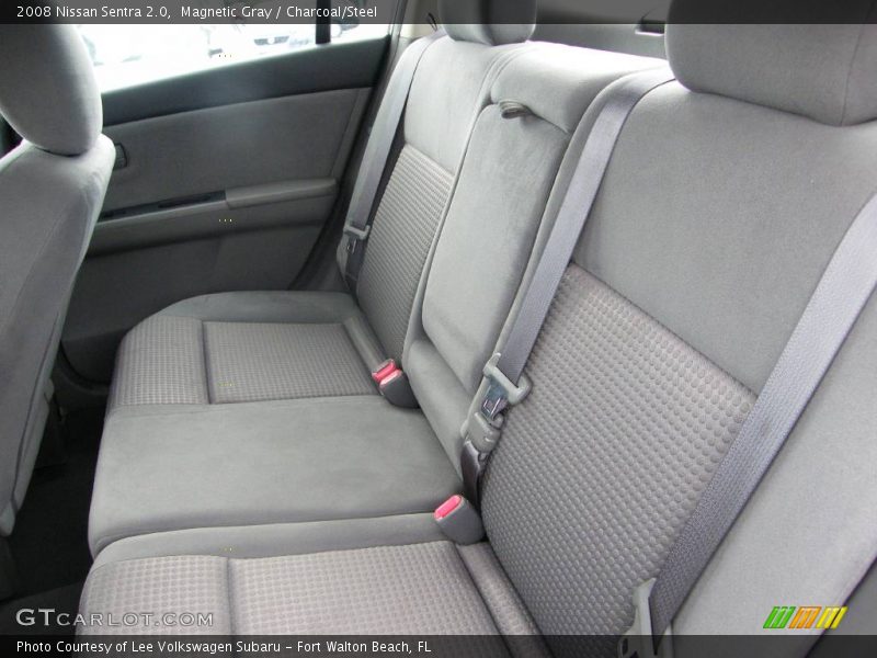 Magnetic Gray / Charcoal/Steel 2008 Nissan Sentra 2.0
