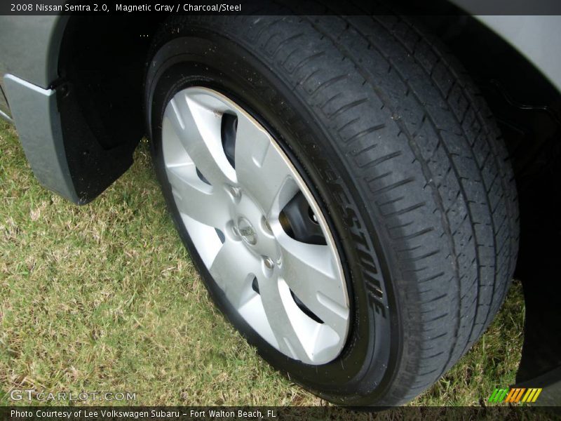 Magnetic Gray / Charcoal/Steel 2008 Nissan Sentra 2.0