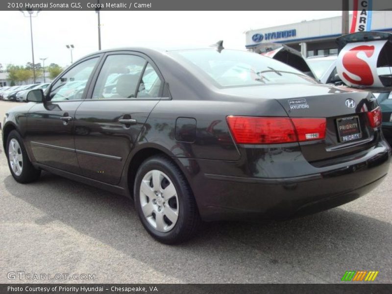 Cocoa Metallic / Camel 2010 Hyundai Sonata GLS