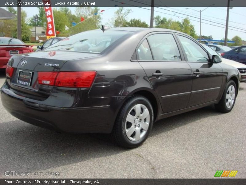 Cocoa Metallic / Camel 2010 Hyundai Sonata GLS