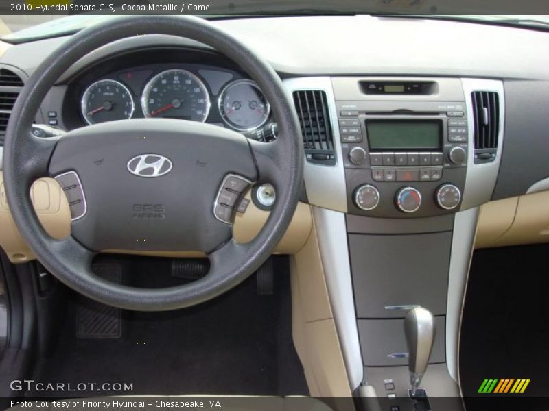 Cocoa Metallic / Camel 2010 Hyundai Sonata GLS