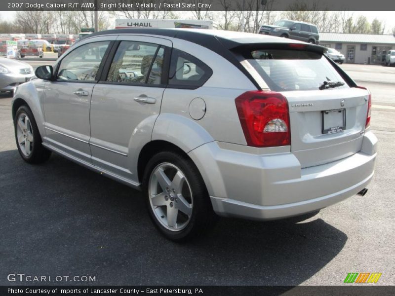 Bright Silver Metallic / Pastel Slate Gray 2007 Dodge Caliber R/T AWD