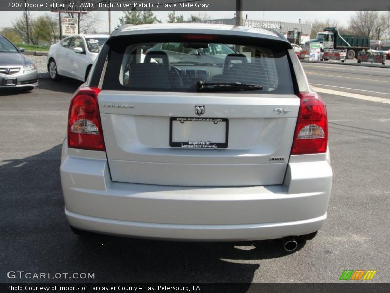 Bright Silver Metallic / Pastel Slate Gray 2007 Dodge Caliber R/T AWD