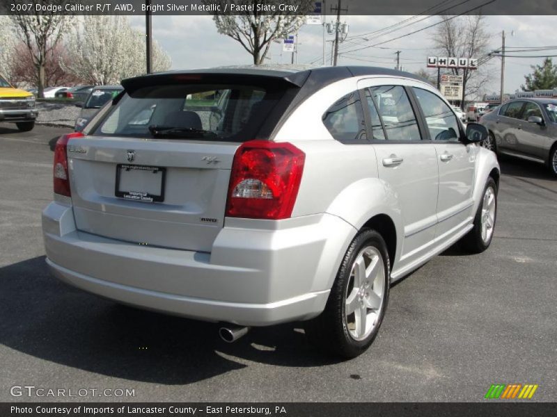 Bright Silver Metallic / Pastel Slate Gray 2007 Dodge Caliber R/T AWD