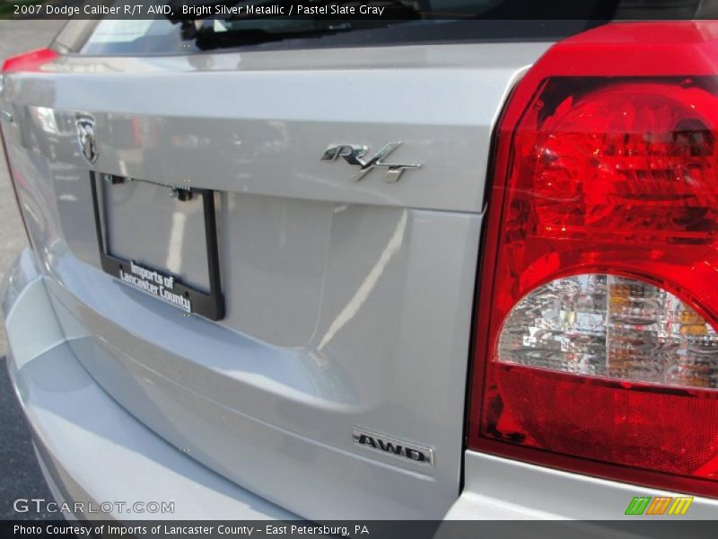 Bright Silver Metallic / Pastel Slate Gray 2007 Dodge Caliber R/T AWD