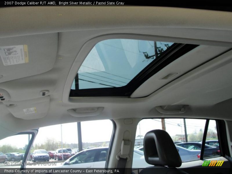 Bright Silver Metallic / Pastel Slate Gray 2007 Dodge Caliber R/T AWD