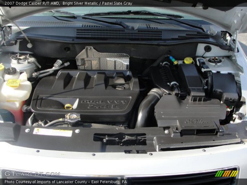 Bright Silver Metallic / Pastel Slate Gray 2007 Dodge Caliber R/T AWD