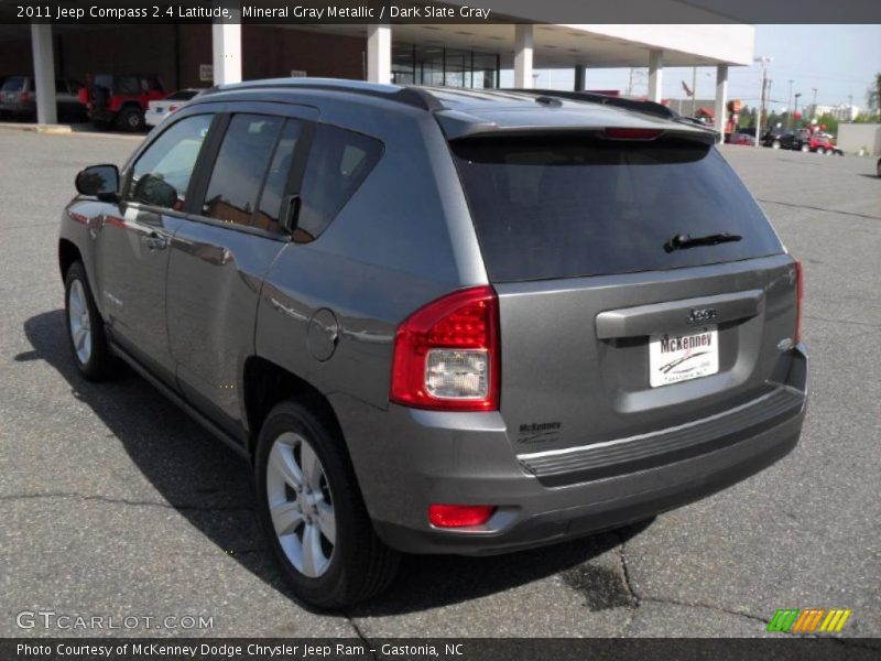 Mineral Gray Metallic / Dark Slate Gray 2011 Jeep Compass 2.4 Latitude