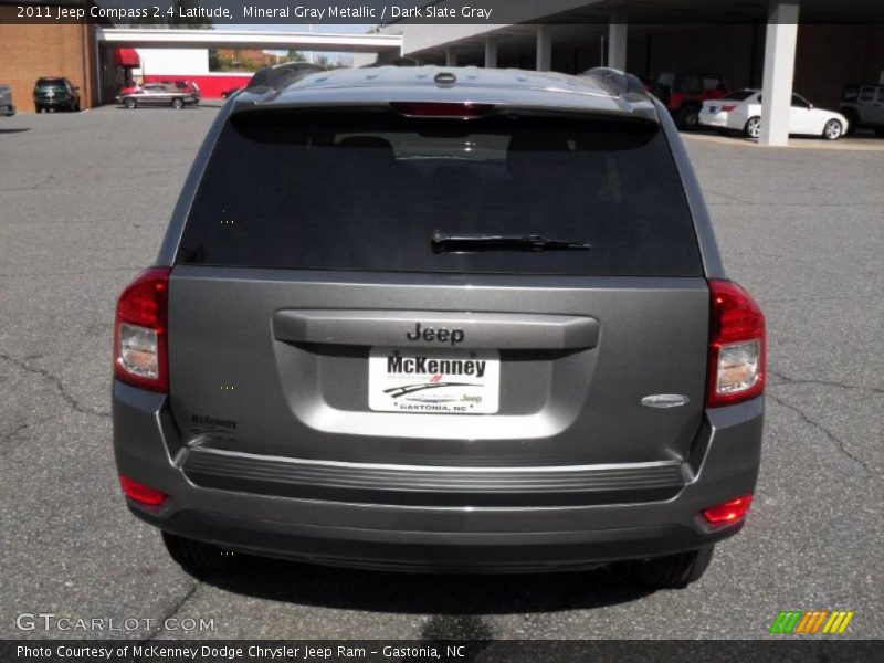 Mineral Gray Metallic / Dark Slate Gray 2011 Jeep Compass 2.4 Latitude