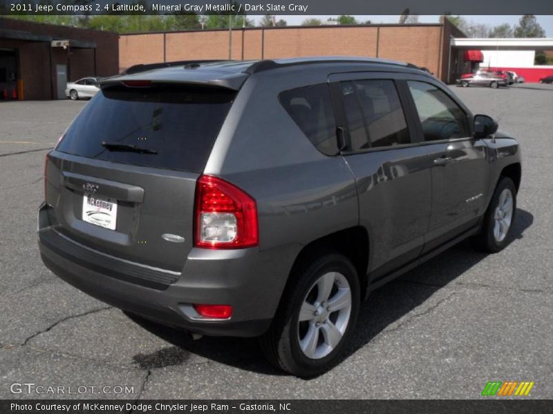 Mineral Gray Metallic / Dark Slate Gray 2011 Jeep Compass 2.4 Latitude