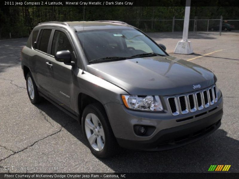 Mineral Gray Metallic / Dark Slate Gray 2011 Jeep Compass 2.4 Latitude