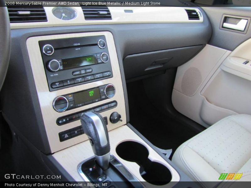 Controls of 2008 Sable Premier AWD Sedan