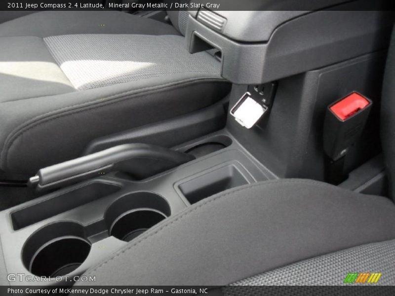Mineral Gray Metallic / Dark Slate Gray 2011 Jeep Compass 2.4 Latitude