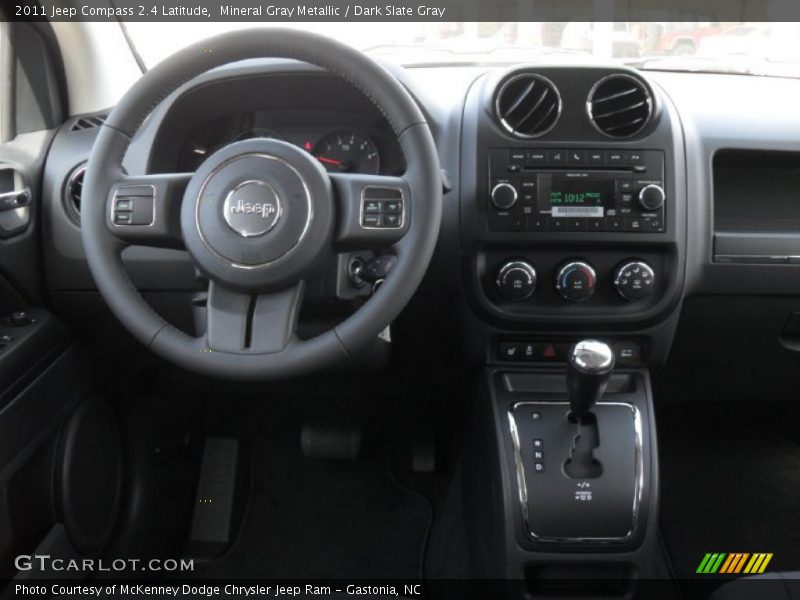 Mineral Gray Metallic / Dark Slate Gray 2011 Jeep Compass 2.4 Latitude