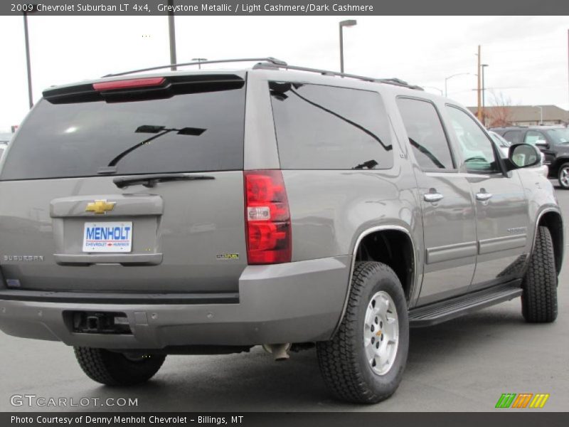 Greystone Metallic / Light Cashmere/Dark Cashmere 2009 Chevrolet Suburban LT 4x4