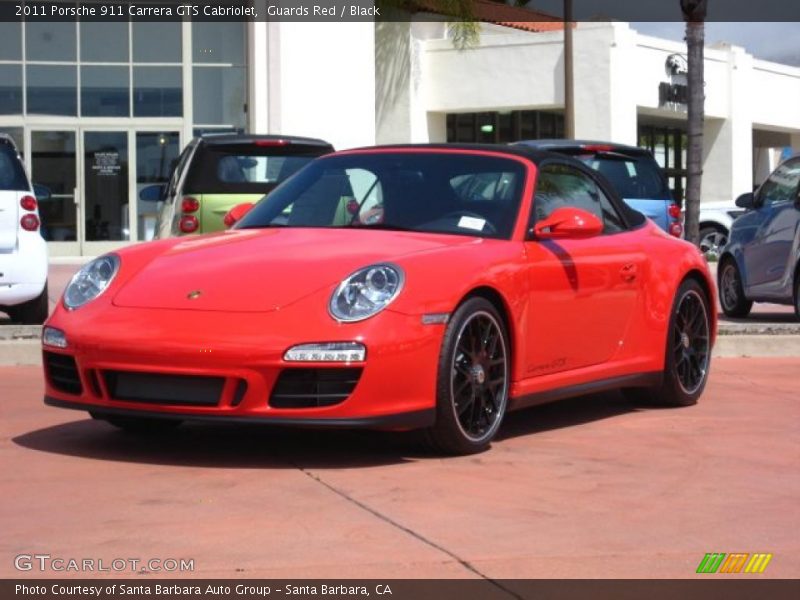 Front 3/4 View of 2011 911 Carrera GTS Cabriolet