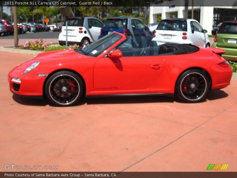  2011 911 Carrera GTS Cabriolet Guards Red