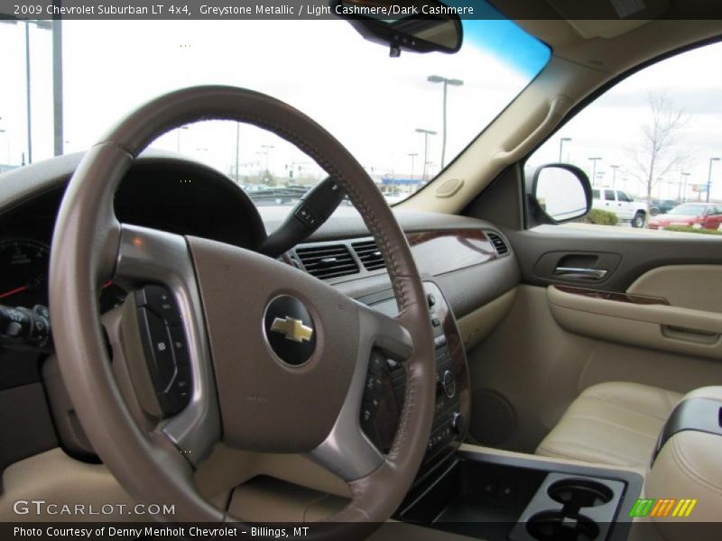 Greystone Metallic / Light Cashmere/Dark Cashmere 2009 Chevrolet Suburban LT 4x4
