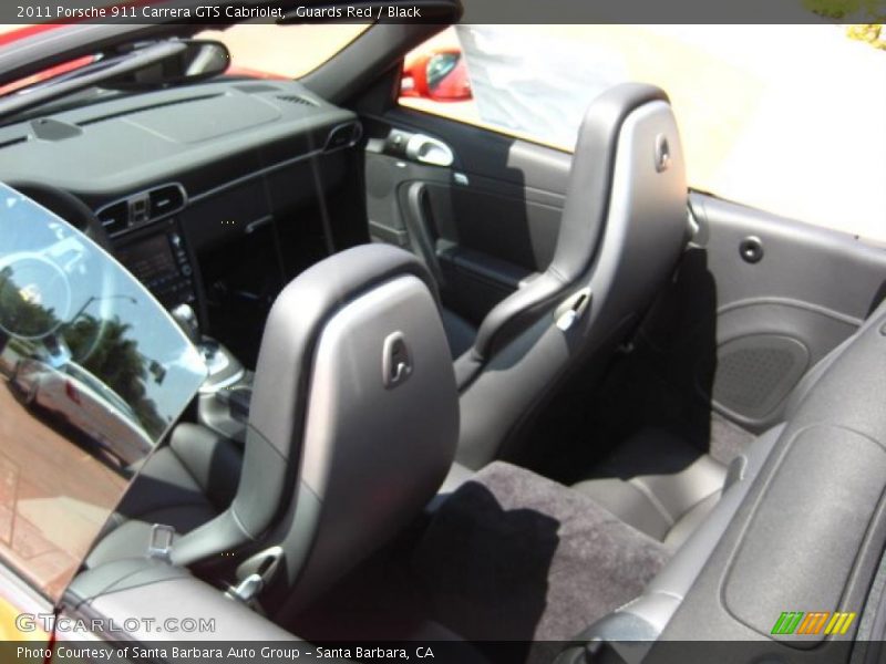 Guards Red / Black 2011 Porsche 911 Carrera GTS Cabriolet