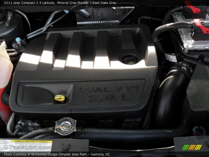 Mineral Gray Metallic / Dark Slate Gray 2011 Jeep Compass 2.4 Latitude