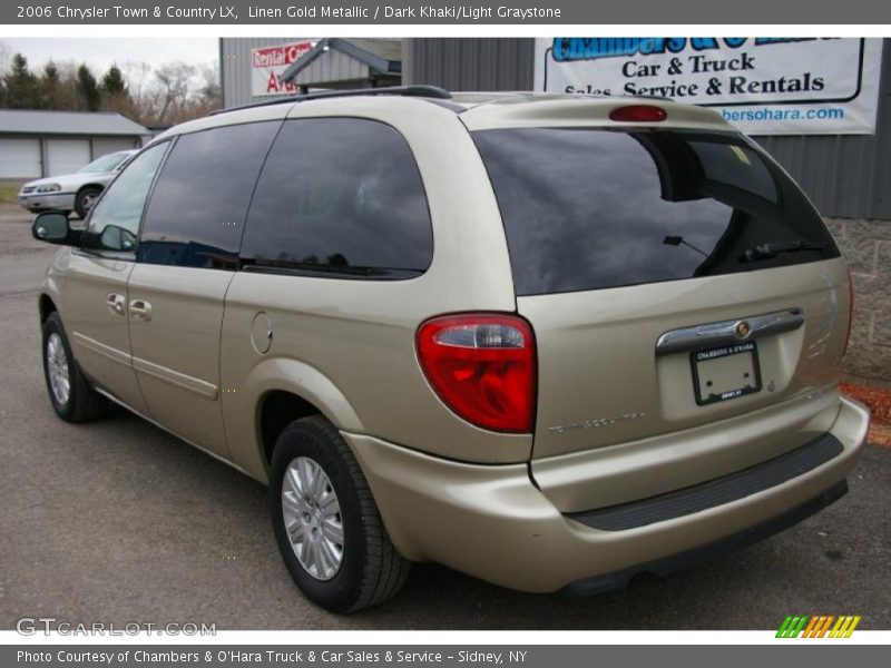 Linen Gold Metallic / Dark Khaki/Light Graystone 2006 Chrysler Town & Country LX