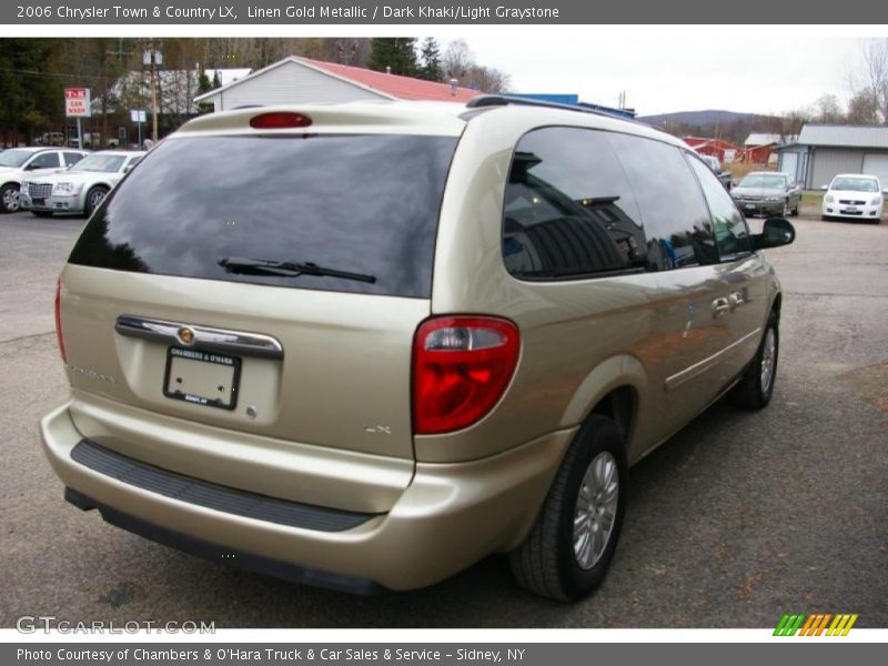 Linen Gold Metallic / Dark Khaki/Light Graystone 2006 Chrysler Town & Country LX