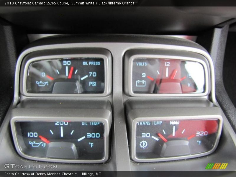  2010 Camaro SS/RS Coupe SS/RS Coupe Gauges