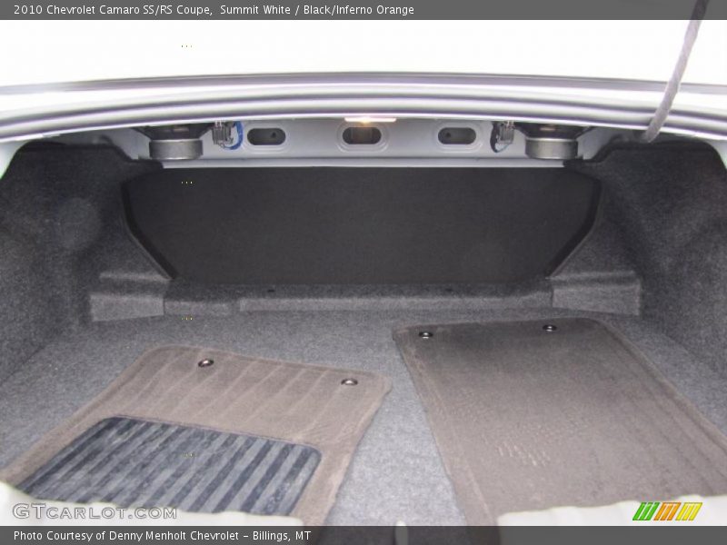  2010 Camaro SS/RS Coupe Trunk