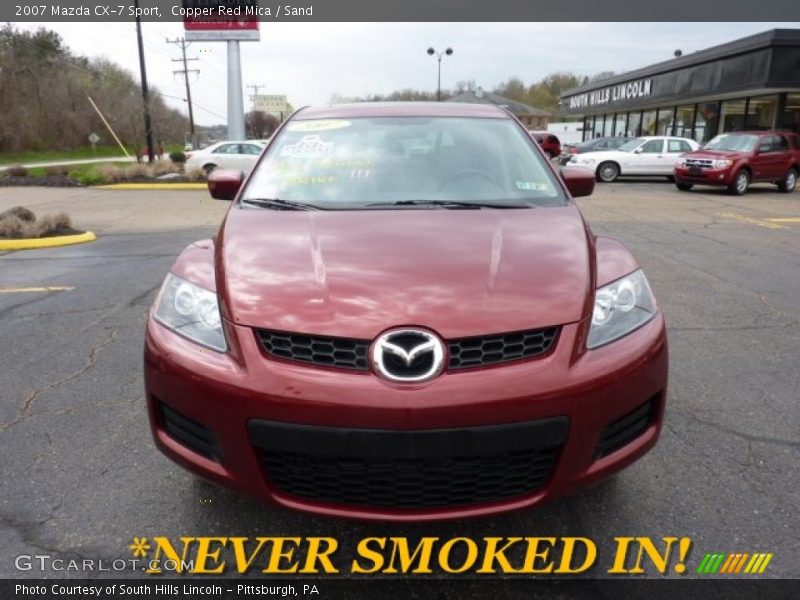 Copper Red Mica / Sand 2007 Mazda CX-7 Sport