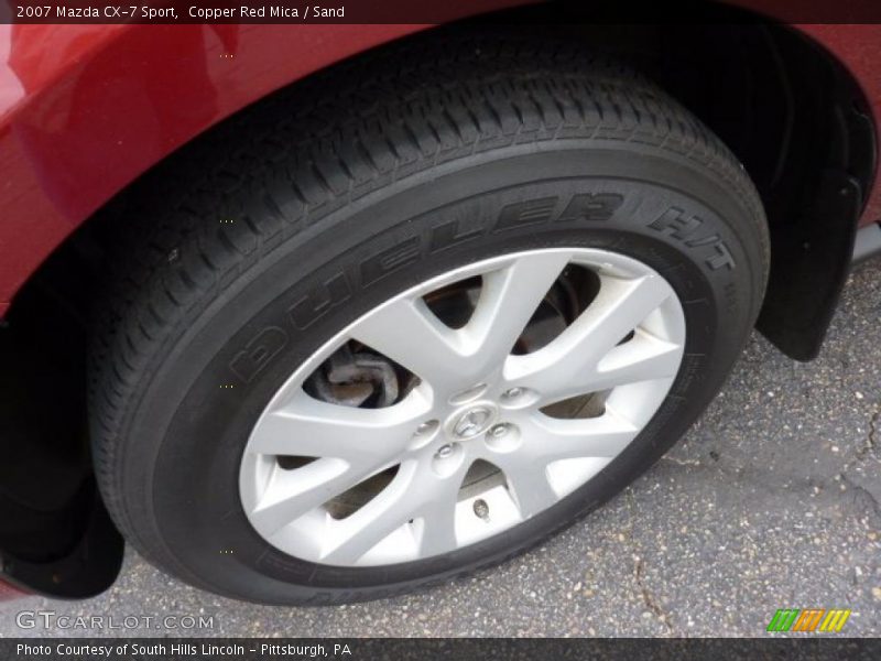 Copper Red Mica / Sand 2007 Mazda CX-7 Sport