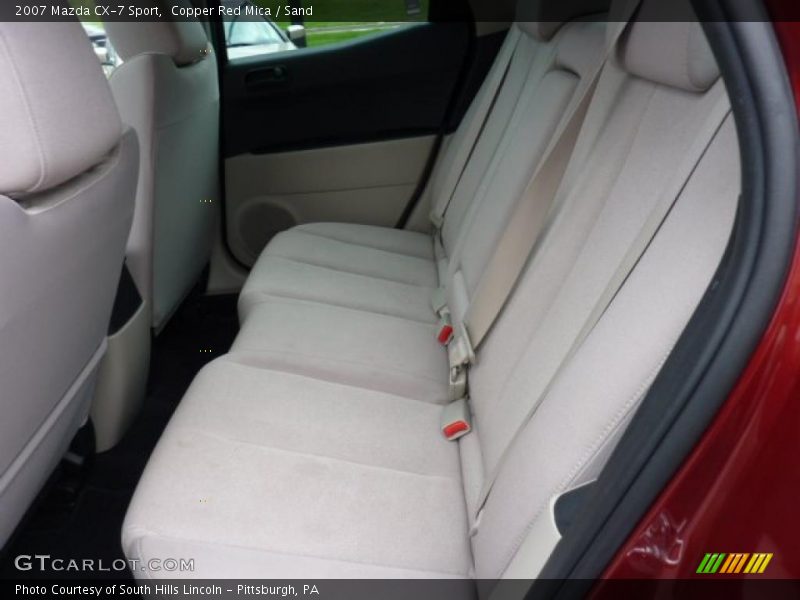 Copper Red Mica / Sand 2007 Mazda CX-7 Sport