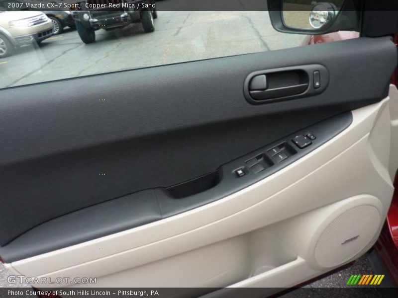 Copper Red Mica / Sand 2007 Mazda CX-7 Sport