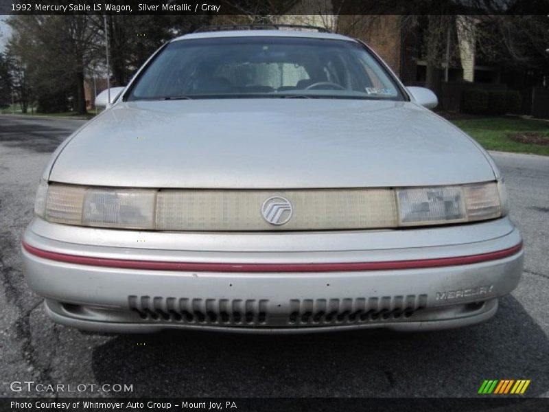 Silver Metallic / Gray 1992 Mercury Sable LS Wagon