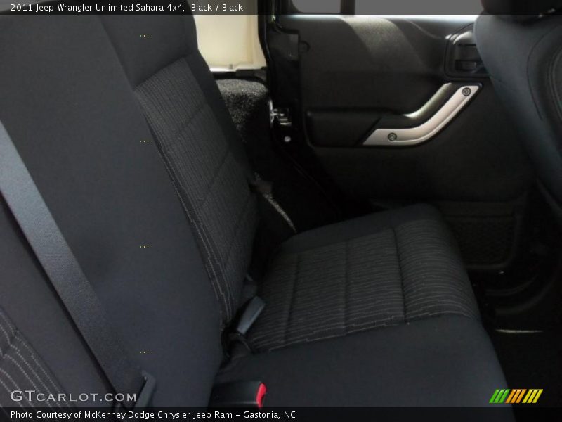 Black / Black 2011 Jeep Wrangler Unlimited Sahara 4x4