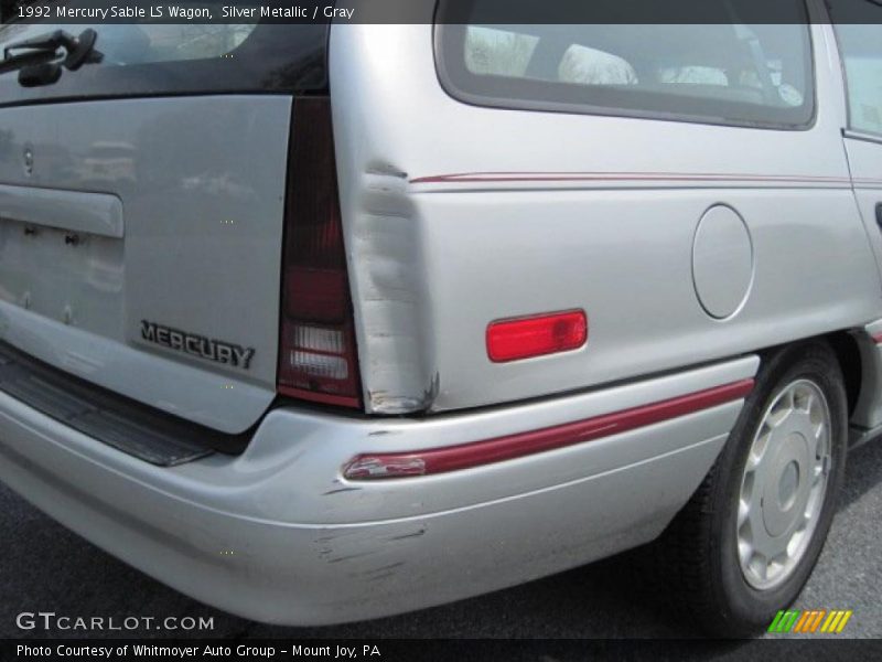 Silver Metallic / Gray 1992 Mercury Sable LS Wagon