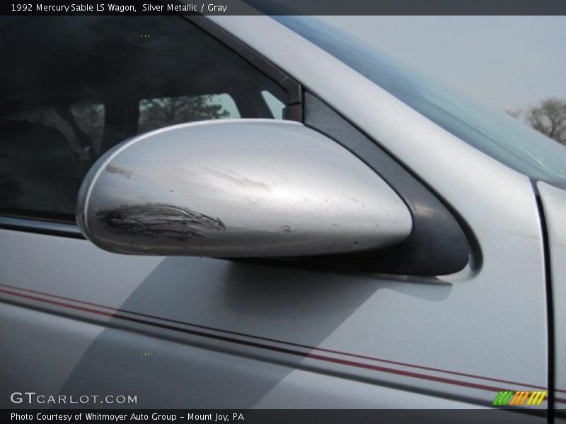 Silver Metallic / Gray 1992 Mercury Sable LS Wagon