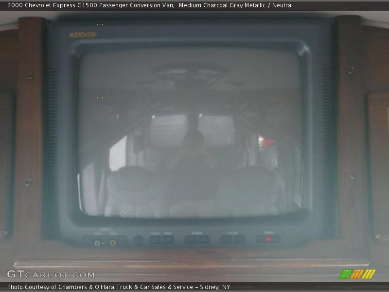 Medium Charcoal Gray Metallic / Neutral 2000 Chevrolet Express G1500 Passenger Conversion Van