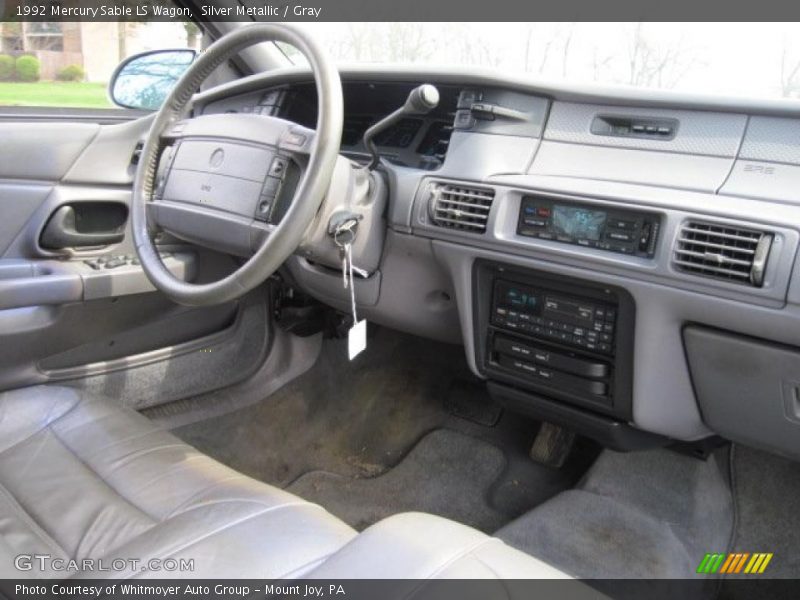 Silver Metallic / Gray 1992 Mercury Sable LS Wagon