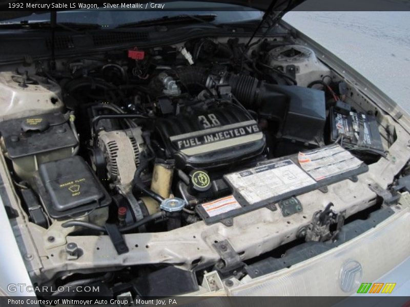 Silver Metallic / Gray 1992 Mercury Sable LS Wagon