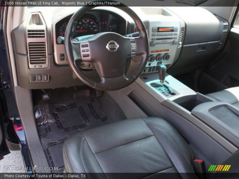 Graphite/Titanium Interior - 2006 Titan LE King Cab 